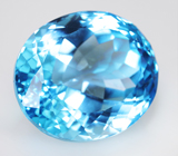 Чистейший голубой топаз 28,26 карат 