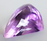 Аметист авторской огранки 33,09 карат 