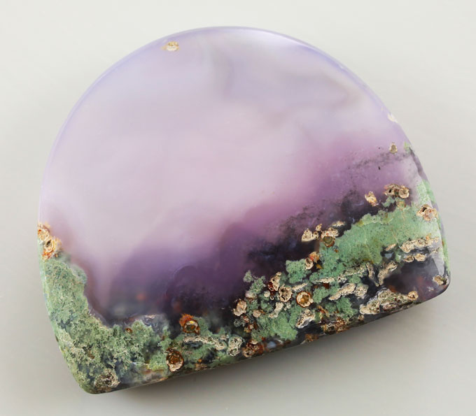 Крупный! «Садовый» агат 39,25 карат