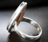 Серебряное кольцо с агатом из Минессоты Серебро 925