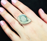 Серебряное кольцо с мексиканской яшмой Серебро 925
