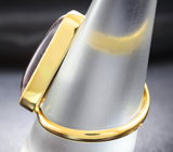 Золотое кольцо с дублетом солнечного камня 7,68 карат Золото