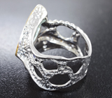 Серебряное кольцо с аквамарином и танзанитом Серебро 925