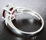 Изящное серебряное кольцо с родолитом Серебро 925