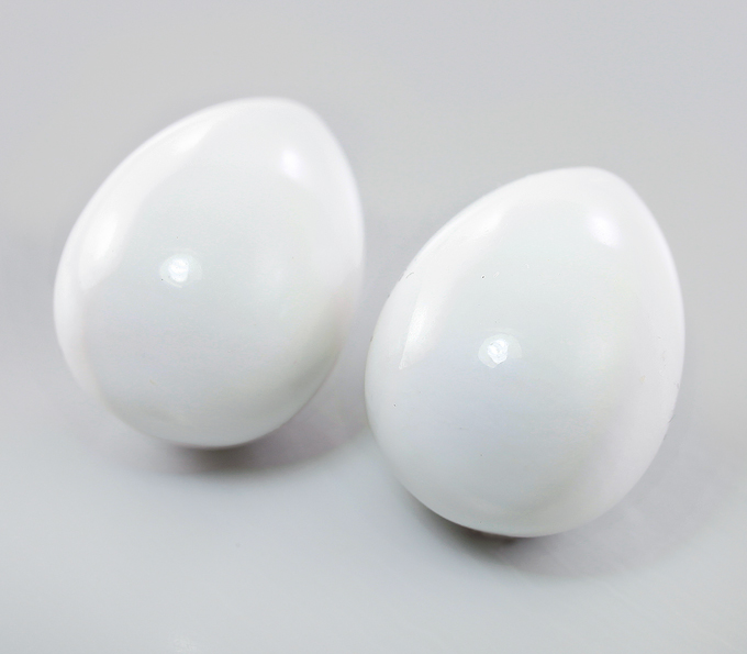 Пара белого агата 31,96 карата