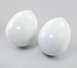 Пара белого агата 31,96 карата 