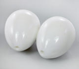 Пара белого агата 31,96 карата 