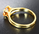 Кольцо с цоизитом Золото