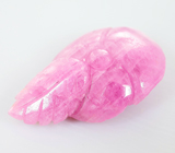 Резной пурпурно-розовый сапфир 9,09 карата 