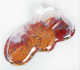 Крупный резной «садовый» агат 68,87 карат 