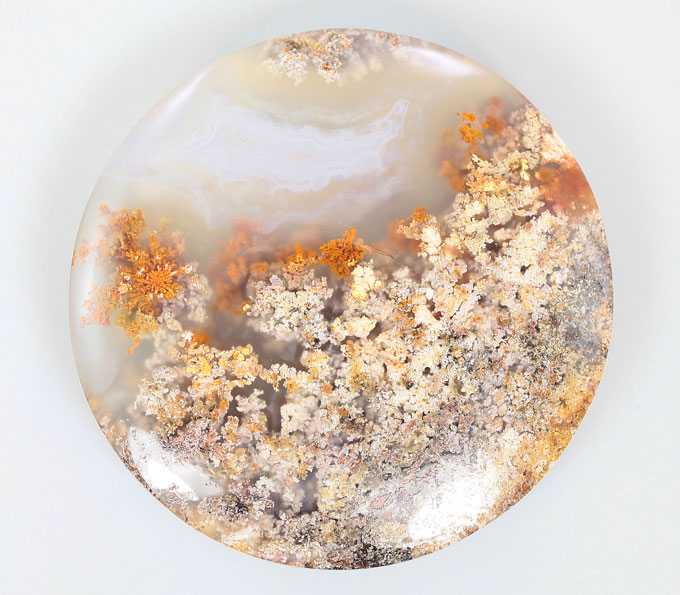 Крупный «садовый» агат 37,09 карат