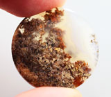 Крупный «садовый» агат 37,09 карат 