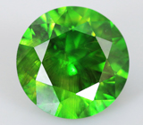 Топовый цвет! Уральский демантоид 0,81 карат 