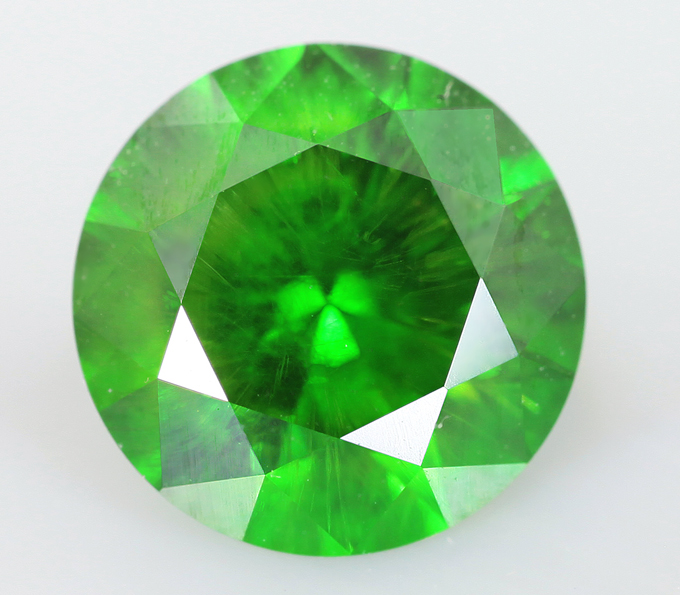 Топовый цвет! Уральский демантоид 1,18 карат