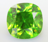 Редкая огранка! Уральский демантоид 1,18 карат 