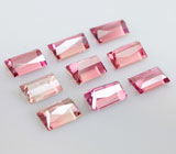 Набор из 9 турмалинов 2,65 карата 