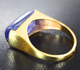 Золотое кольцо с насыщенным танзанитом 10,59 карата Золото