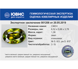 Sphene (Сфен) 1,36 карата Не указан