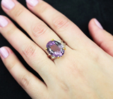 Серебряное кольцо с аметистом Серебро 925