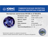 Benitoite (Бенитоит) 0,48 карата Не указан