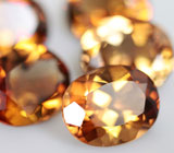 Набор из 5 империал топазов 16,48 карата 