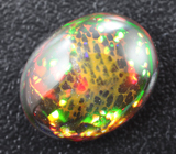 Кристаллический черный опал 4,49 карата 