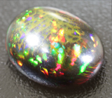 Кристаллический черный опал 4,49 карата 