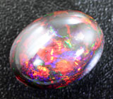 Крупный кристаллический черный опал 9,07 карата 