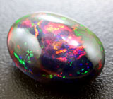 Крупный кристаллический черный опал 9,07 карата 