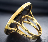 Золотое кольцо с петерситом 27,21 карата Золото