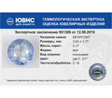 Benitoite (Бенитоит) 0,17 карата Не указан