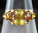 Золотое кольцо с андалузитами 3,35 карата Золото