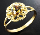 Золотое кольцо с андалузитом 0,61 карата Золото