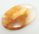 Индонезийский агат с включениями сагенита 19,55 карата 