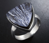 Серебряное кольцо с шунгитом