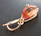 Кулон с орегонским солнечным камнем