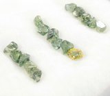 Набор из 16 зеленых сапфиров 7,35 карата