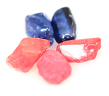 Набор из 15 сапфиров 5,05 карата 