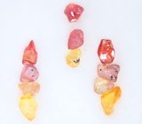 Набор из 11 сапфиров 3,86 карат 