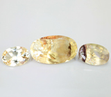 Набор из 3 орегонских солнечных камней 29,28 карата