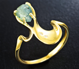 Золотое кольцо с уральским александритом 1,03 карата и бриллиантами Золото