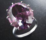 Кольцо с аметистом топового цвета Золото