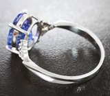 Кольцо с танзанитом и бриллиантами