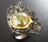 Серебряное кольцо cо сфеном 10+ карат Серебро 925