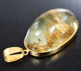 Золотой кулон с «ghost» кварцем 32,05 карата Золото