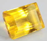 Крупный ярко-желтый флюорит 17,15 карата 
