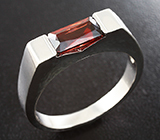 Кольцо c розовато-оранжевым цирконом Серебро 925
