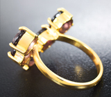 Золотое кольцо cо шпинелями 4,88 карата Золото