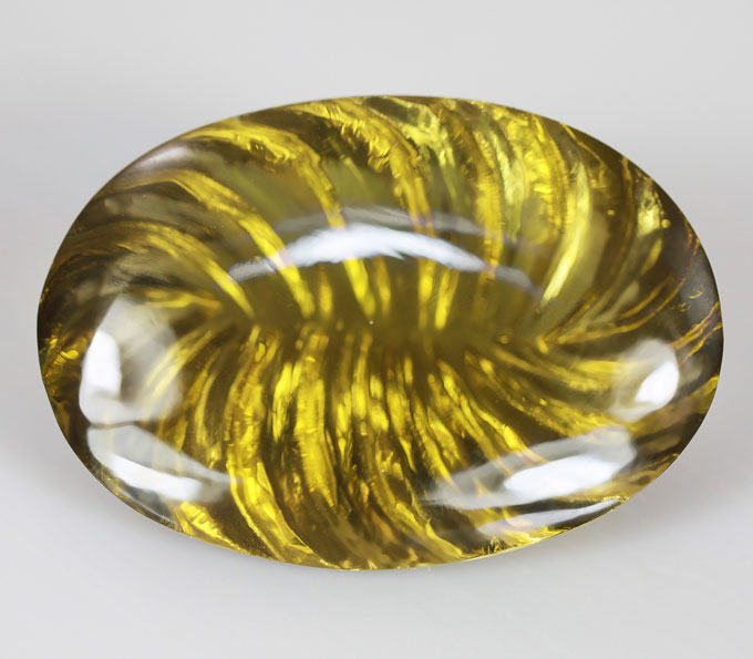 Лимонный цитрин авторской огранки 18,04 карата