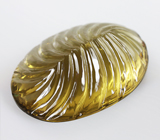 Лимонный цитрин авторской огранки 18,04 карата 